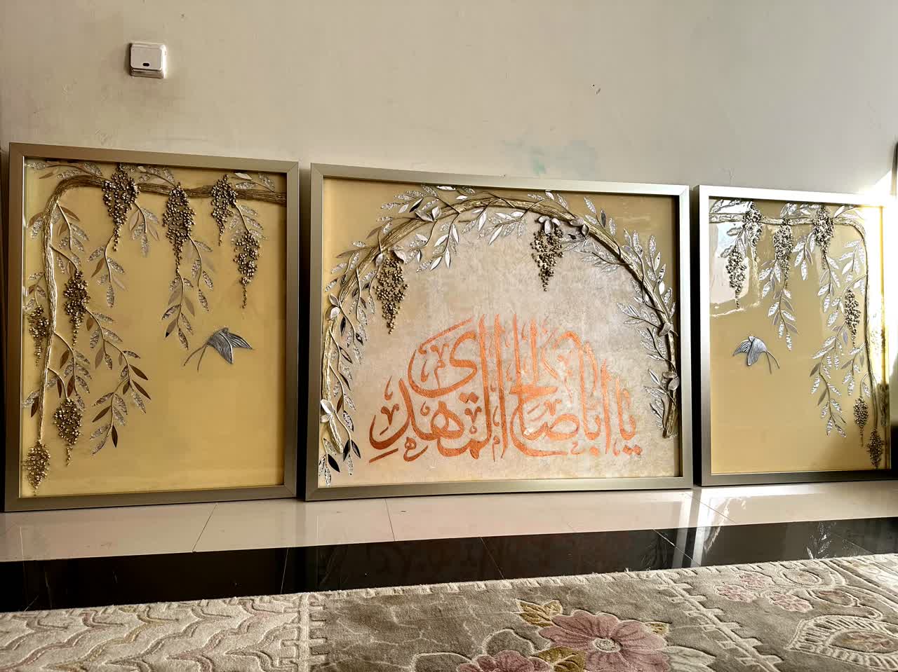 ست سه تایی تابلو دکوراتیو مذهبی